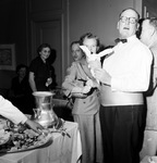 Shrine trip to Chicago, 7/18-7/29/1949--Group in Hotel Room by W. D. Smith