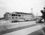 Texas Christian University (T. C. U.) construction progress photo by W. D. Smith