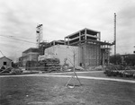 Texas Christian University (T. C. U.) construction progress photo by W. D. Smith