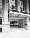 Entrance to the First National Bank by W. D. Smith