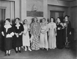 Bank officers in costume at the Fort Worth National Bank by W. D. Smith