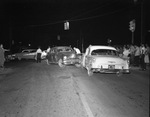 Car accident at East Lancaster and Ayers Street by W. D. Smith