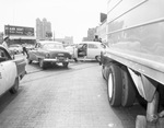 Car accident at Lancaster Avenue and Calhoun Street by W. D. Smith