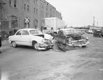 Car accident at Lancaster Avenue and Calhoun Street by W. D. Smith