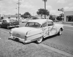 Car accident at Ryan Avenue and Berry Street between a Mercury and a Pontiac by W. D. Smith