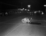 Car accident involving Motor Officer Dowdy at North Main and 26th Streets by W. D. Smith