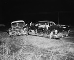 Car accident between a 1953 Chevrolet and a 1950 Oldsmobile at 6000 Old Granbury Road by W. D. Smith