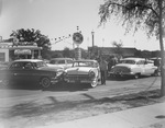 Car accident at Lancaster and University Drive by W. D. Smith