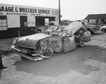 Car accident on Riverside Drive between a Pontiac and a truck by W. D. Smith