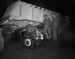 Car accident on Randol Mill Road between a Volkswagen and a Gravel Truck by W. D. Smith