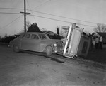 Car accident between a Chevrolet pick-up and Plymouth at Highland and Thomas Road by W. D. Smith