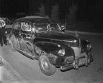 Car accident between a 1941 Ford and a 1953 Chevy at Magnolia and St. Louis Street by W. D. Smith