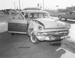 Car accident at Berry and Cleburne Road by W. D. Smith