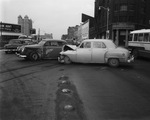 Car accident at Lancaster and Calhoun Streets by W. D. Smith