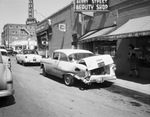 Car accident at Hemphill and Berry Streets by W. D. Smith