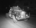 Car accident at Vickery and Summit between a truck and a Studebaker by W. D. Smith