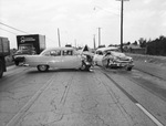 Car accident near Rose Hill Cemetery by W. D. Smith