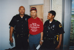 William Blair, Jr. with Dallas Police Officers