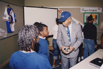 William Blair, Jr. at school event