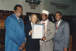 William Blair, Jr. with Royce West and Al Lipscomb