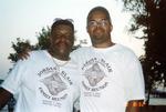 Jordan Blair and Darryl Blair at the Jordan-Blair Family Reunion