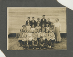 Photograph of Lillie Putman and Students at Sublett School