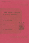 Choral Mass in C in honor of the Holy Innocents