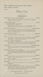 Program for Claire Coci Organ Recital Presented by the Fort Worth Chapter of the American Guild of Organists by Claire Coci