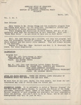 Bulletin of the American Guild of Organists Fort Worth Chapter, Vol. 1, No. 4.