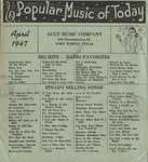 Popular Music of Today