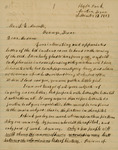 Letter from William Physick Zuber to Mrs. S. E. Murelle