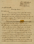 Letter from William Physick Zuber to Mrs. S. E. Murelle