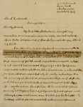 Letter from William Physick Zuber to Mrs. S. E. Murelle