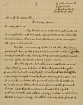 Letter from William Physick Zuber to Mrs. S. E. Murelle