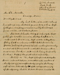 Letter from William Physick Zuber to Mrs. S. E. Murelle