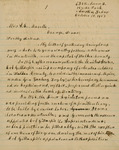 Letter from William Physick Zuber to Mrs. S. E. Murelle