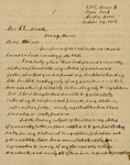 Letter from William Physick Zuber to Mrs. S. E. Murelle