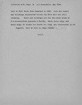 WPA Interview - Judge B. D. Shrepshire by Chas R. Fuller and B. D. Shrepshire