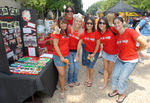 Activities Fair Alpha Chi Omega Table by University Photographer