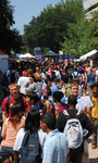 Activities Fair Crowd by University Photographer