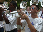 Activities Fair Marching Band by University Photographer