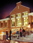 Arlington Hall Night Outside by University Photographer