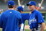 Baseball player by University Photographer