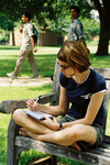 Campus Bench by University Photographer