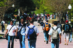 Central Library Mall by University Photographer