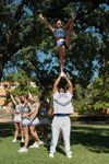 Cheerleaders by University Photographer