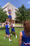 Cheerleading Practice by University Photographer