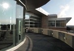 Chemistry And Physics Building Balcony by University Photographer