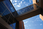 Chemistry Building Bridge by University Photographer