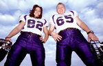 Dallas Diamonds Football Players by University Photographer